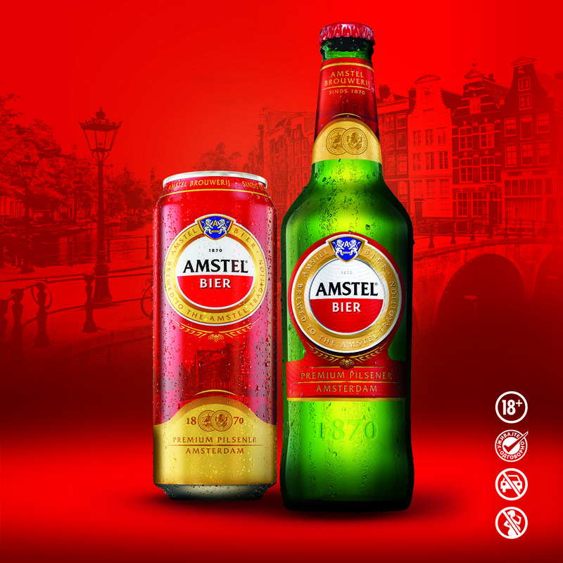 Amstel Beer Dutch