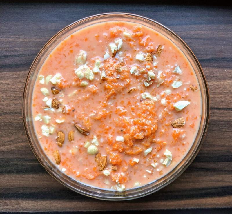 Carrot Kheer Indian