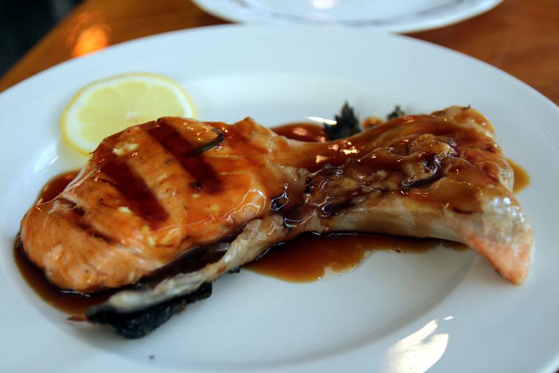 Grilled Teriyaki Salmon Jaw Japanese