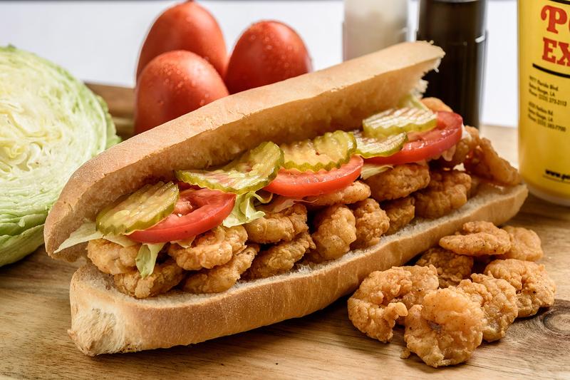 Po' Boy Sandwich American AmericanSouthern