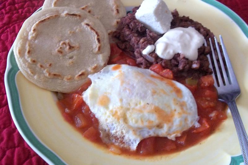 Salvadorian Breakfast Salvadorian