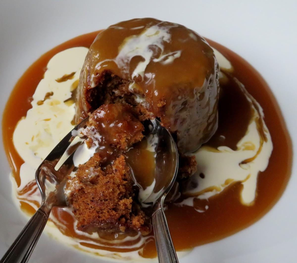 Sticky Toffee Pudding Photo British Scottish